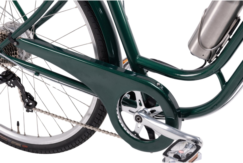 Bicicleta eléctrica Berlin 4 British Green
