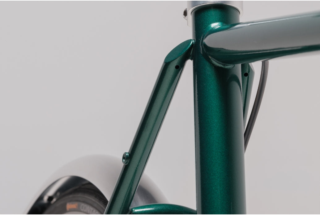 Bicicleta Eléctrica Capri Metz 4 British Racing Green - OUTLET