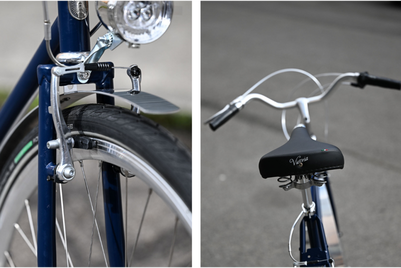 Bicicleta Urbana Capri Weimar Space Blue/Black - OUTLET