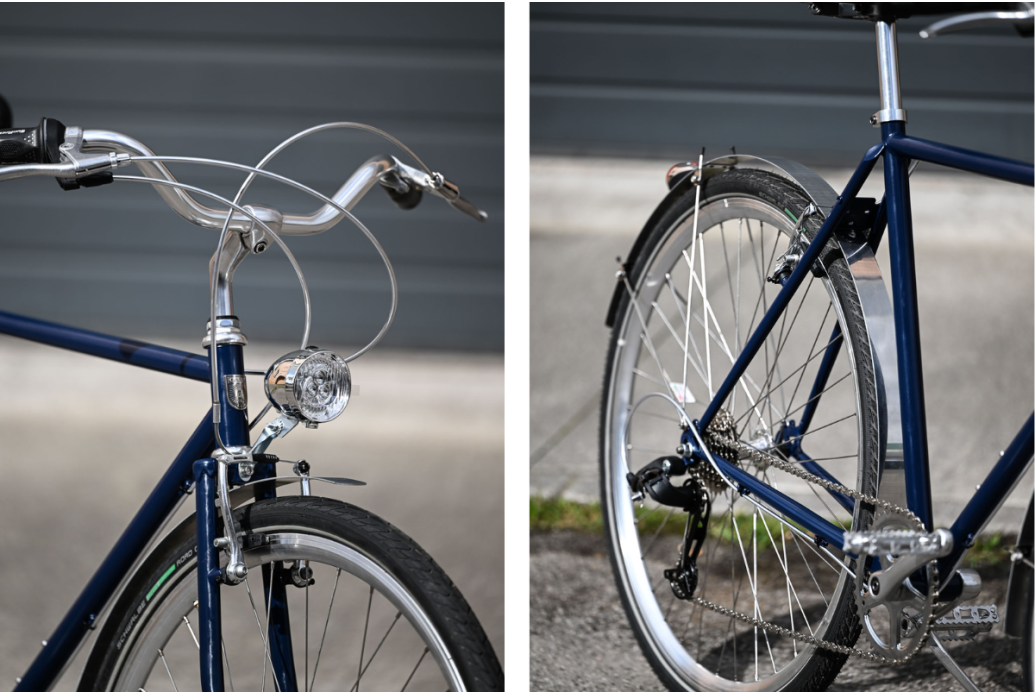 Bicicleta Urbana Capri Weimar Space Blue/Black - OUTLET