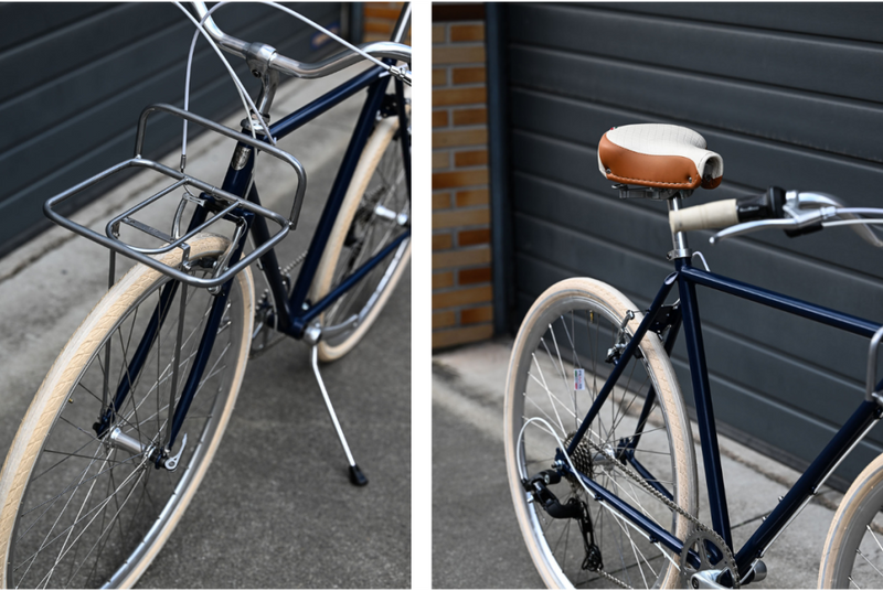 Bicicleta Urbana Capri Weimar Space Blue/Crema - OUTLET