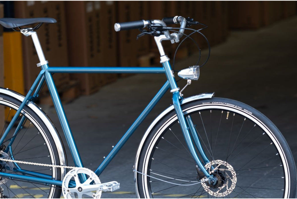 Bicicleta Capri Metz Indigo Blue - Edición Mecánica