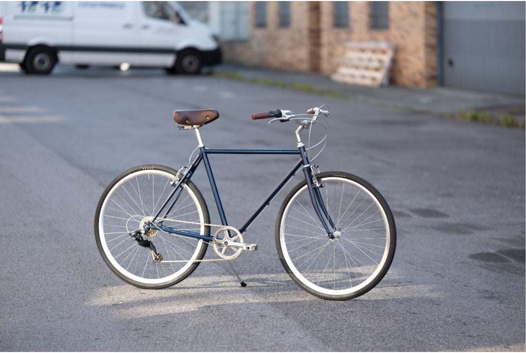 Bicicleta Urbana Capri Weimar Space Blue 7V - Brown