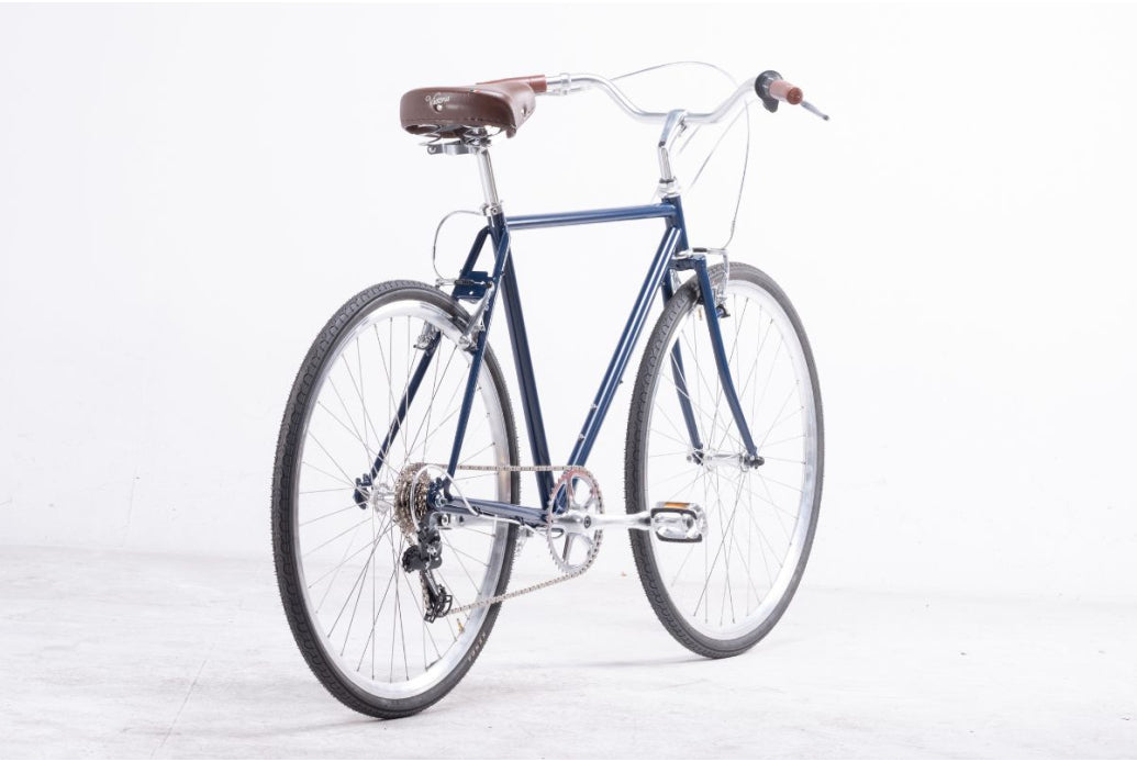 Bicicleta Urbana Capri Weimar Space Blue 7V - Brown