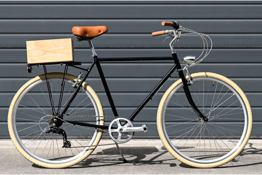 Bicicleta Urbana Capri Weimar Negro/Crema - Reacondicionada
