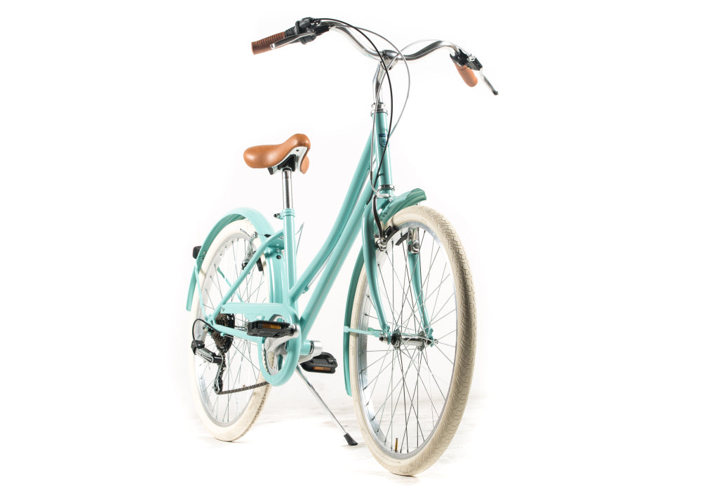 Bicicleta de niños (8-14 años) Capri Carolina 24" aquamarina