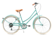 Bicicleta de niños (8-14 años) Capri Carolina 24" aquamarina
