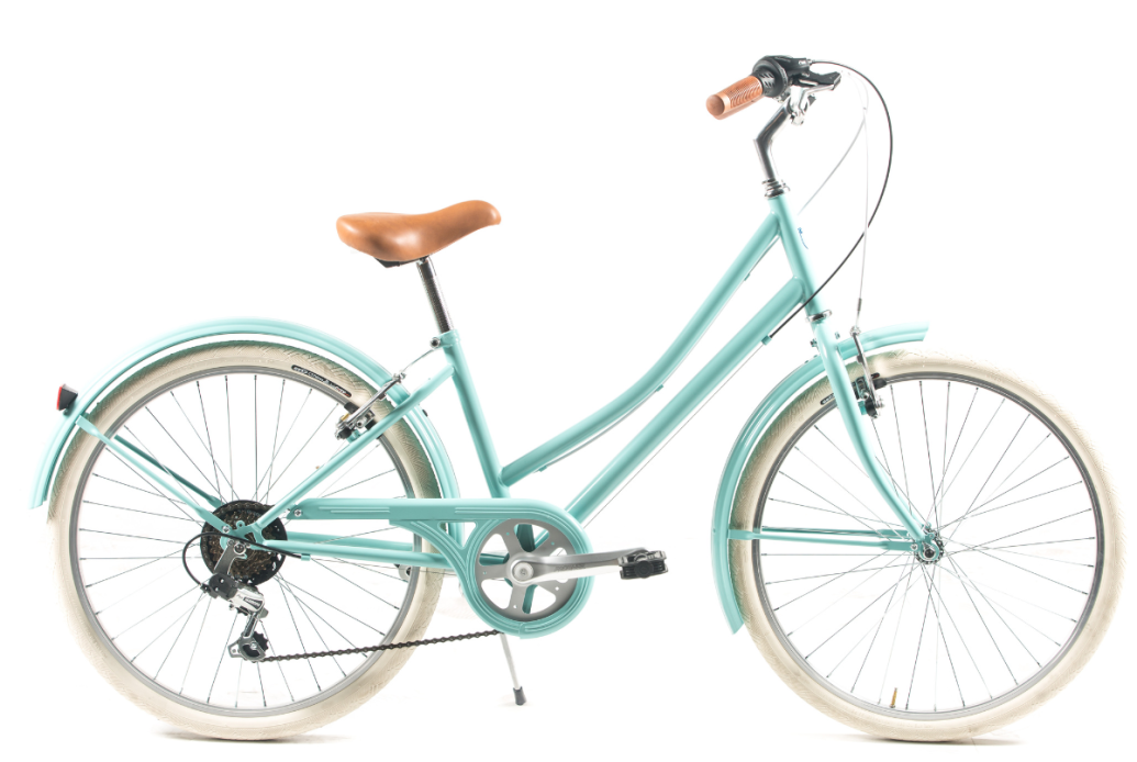 Bicicleta de niños (8-14 años) Capri Carolina 24" aquamarina