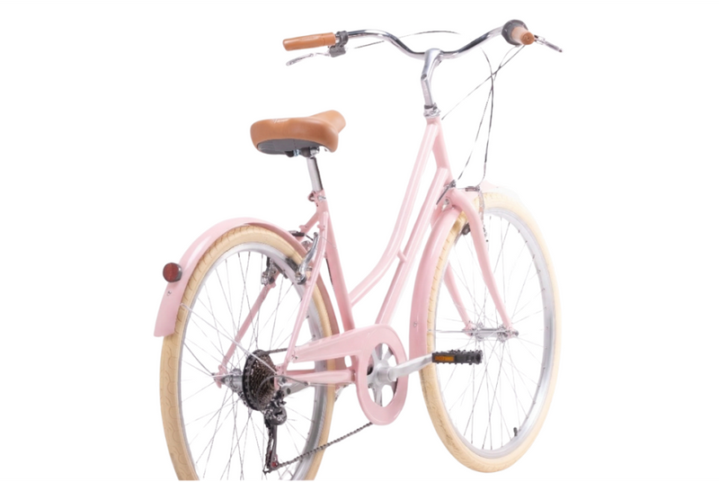 Bicicleta de paseo vintage valentina Rosa
