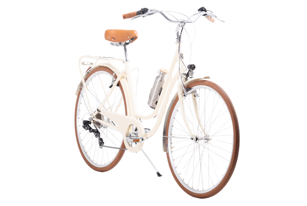 Bicicleta eléctrica Capri Berlin 4 crema 7V