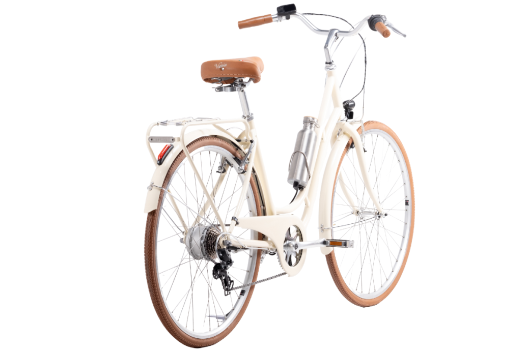 Bicicleta eléctrica Capri Berlin 4 crema 7V