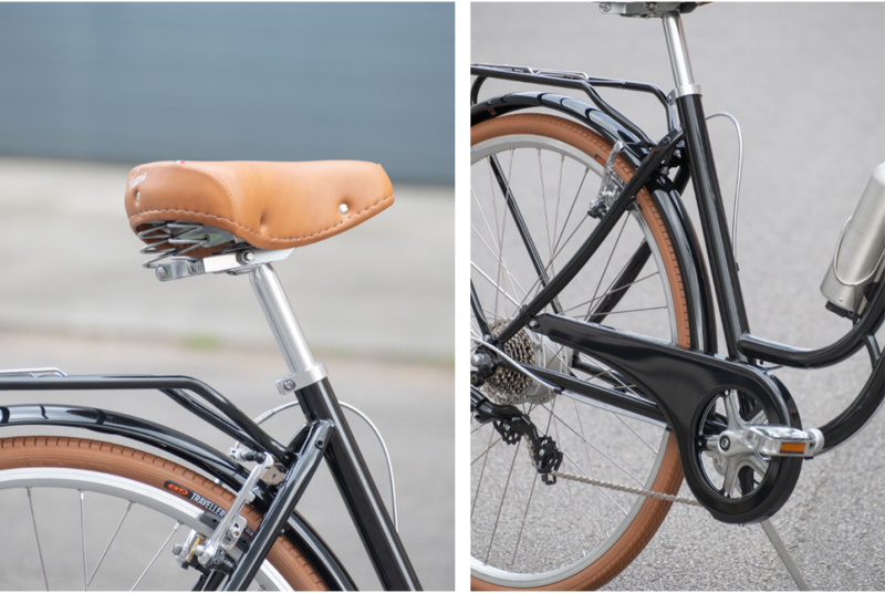 Bicicleta eléctrica Capri Berlin 4 Negra