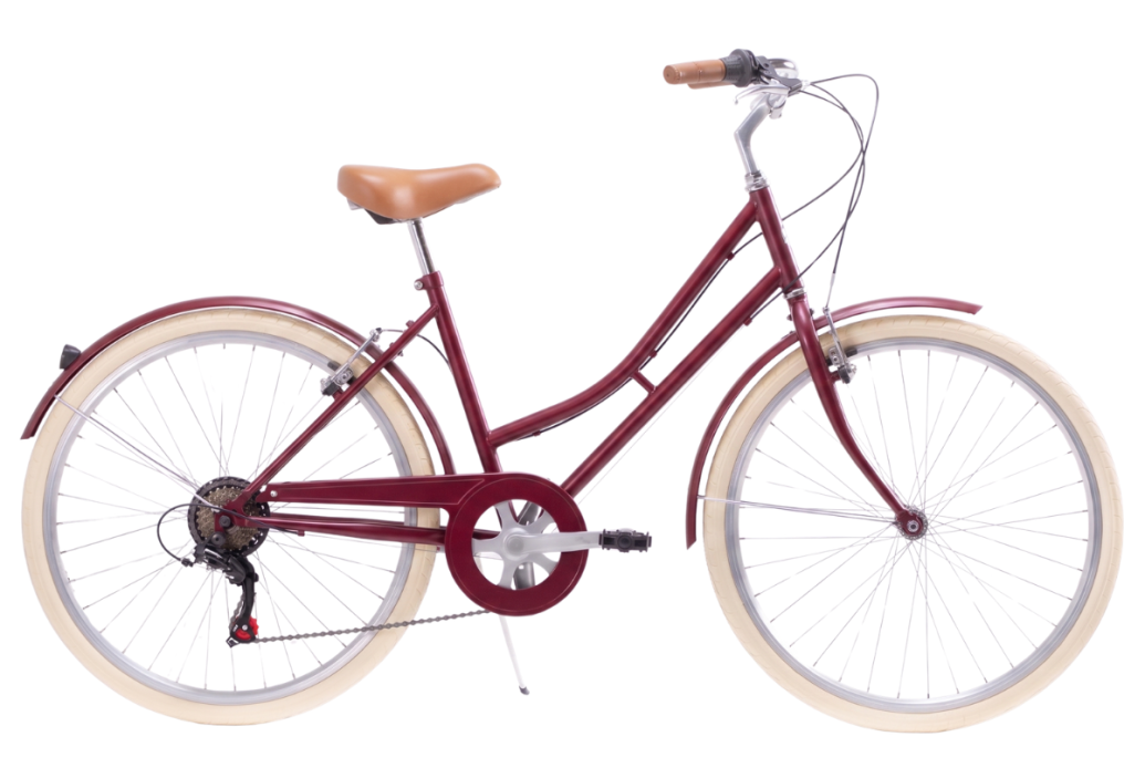 Bicicleta Capri Valentina Rojo burdeos 6V
