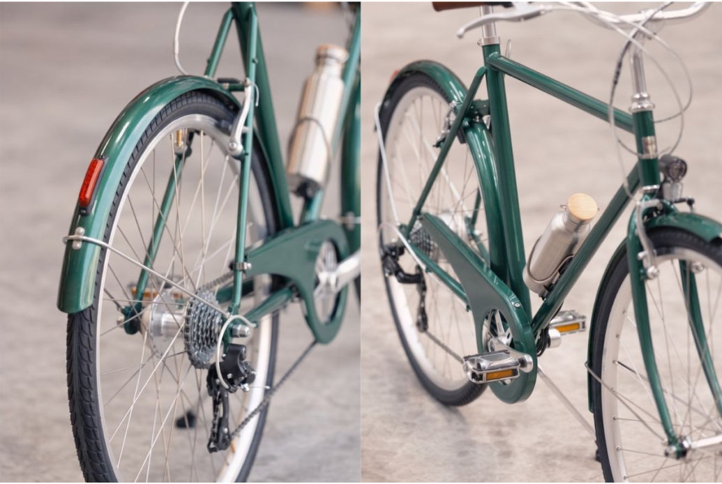 Bicicleta eléctrica Capri Vienna 2 British Green 7V