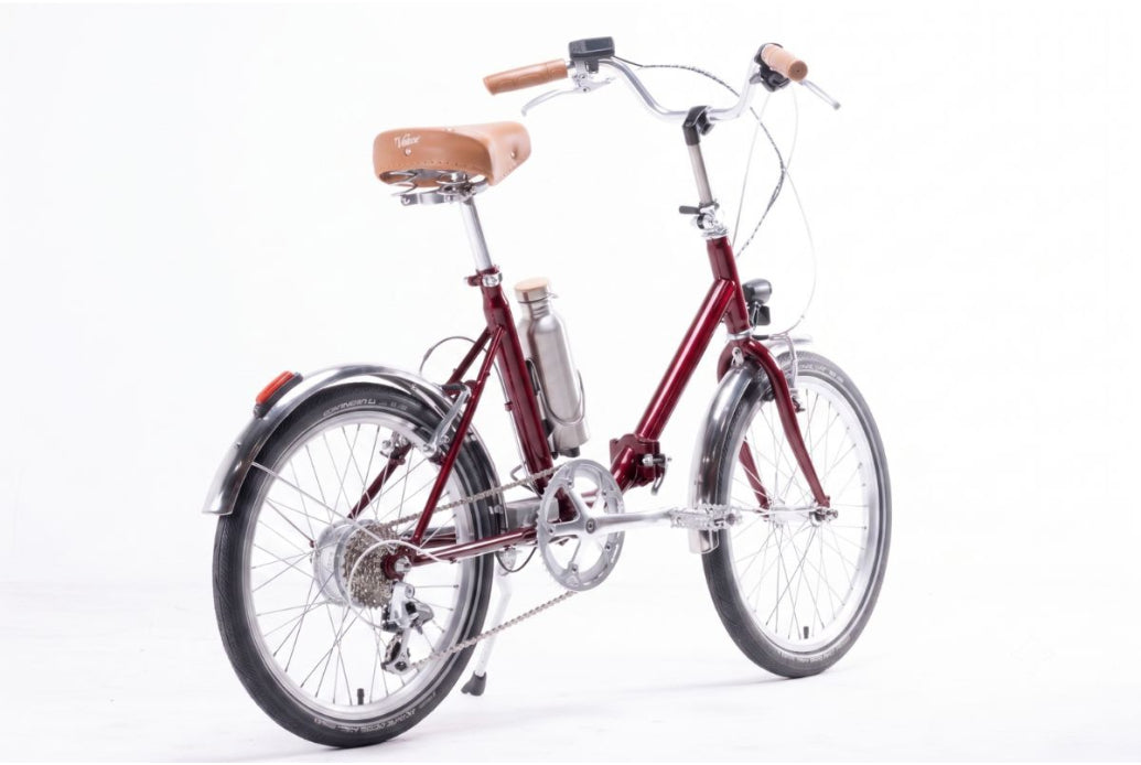 Bicicleta eléctrica plegable Capri VITA 2 - Dark Red
