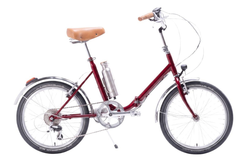 Bicicleta eléctrica plegable Capri VITA 2 - Dark Red