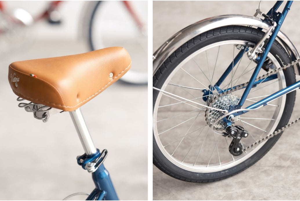 Bicicleta Plegable Capri VITA Artic Blue 7V