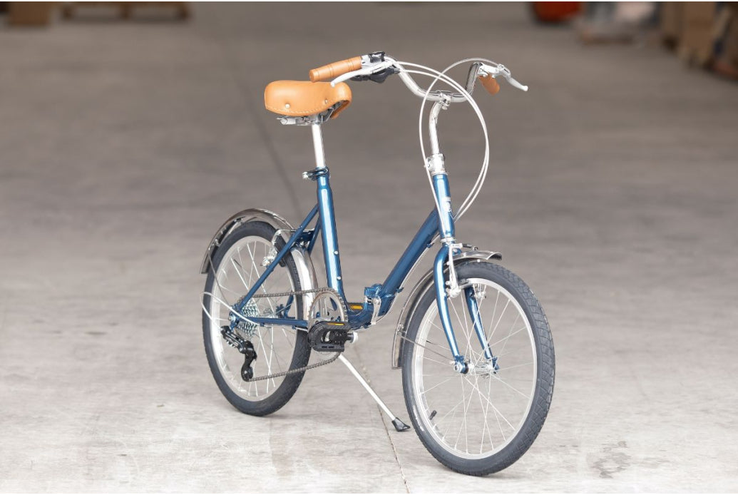 Bicicleta Plegable Capri VITA Artic Blue 7V