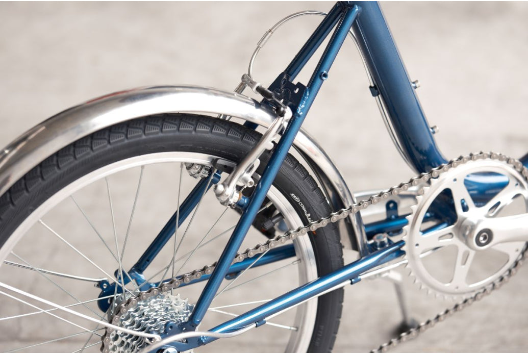 Bicicleta Plegable Capri VITA Artic Blue 7V