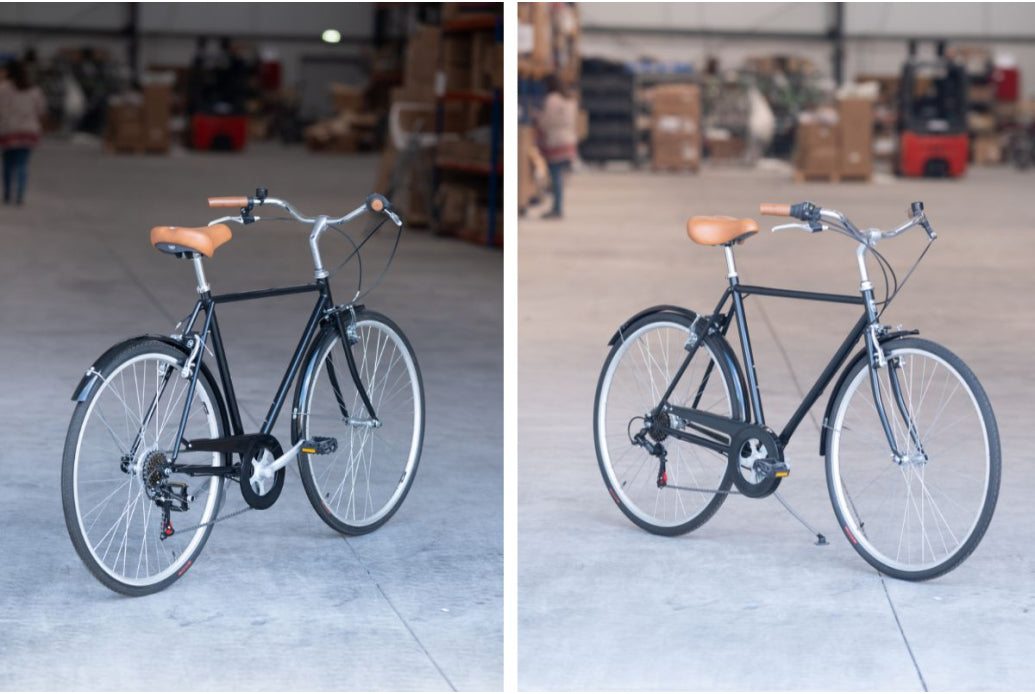 Bicicleta Urbana Capri Weimar negro 6V