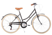 Bicicleta de paseo vintage Capri Valentina Grafito 6V