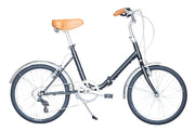 Bicicleta Plegable Capri VITA Black 7V
