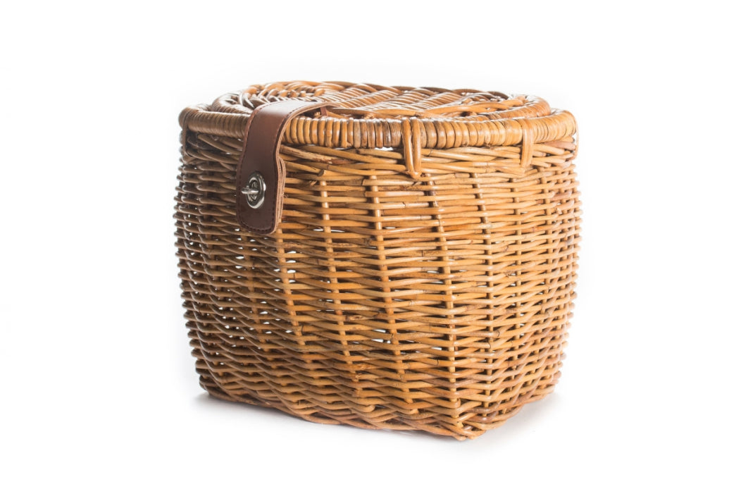 Cesta de mimbre para bicicleta Fisherman Miel