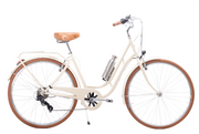 Bicicleta eléctrica Capri Berlin 4 crema 7V - OUTLET