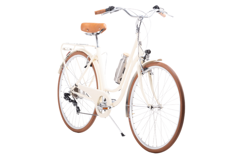 Bicicleta eléctrica Capri Berlin 4 crema 7V - OUTLET