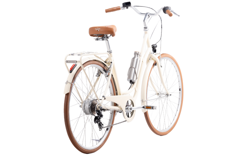 Bicicleta eléctrica Capri Berlin 4 crema 7V - OUTLET