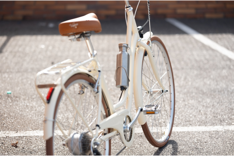 Bicicleta eléctrica Capri Berlin 4 crema 7V - OUTLET