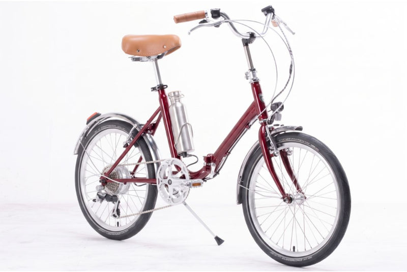 Bicicleta eléctrica plegable Capri VITA 2 - Dark Red - OUTLET