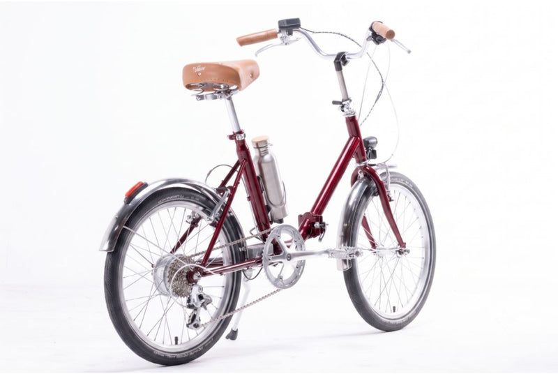 Bicicleta eléctrica plegable Capri VITA 2 - Dark Red - OUTLET