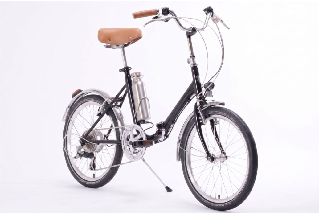 Bicicleta eléctrica plegable Capri VITA 2 - Negra - OUTLET