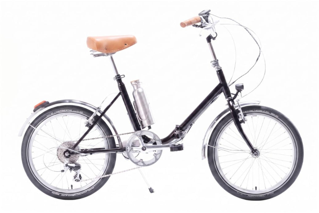 Bicicleta eléctrica plegable Capri VITA 2 - Negra - OUTLET