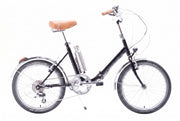 Bicicleta eléctrica plegable Capri VITA 2 - Negra - OUTLET