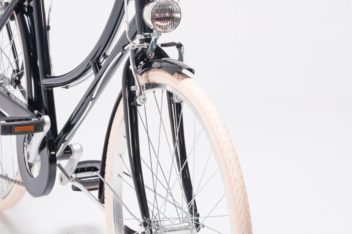 Bicicleta de paseo vintage Capri Valentina Verde Pastel