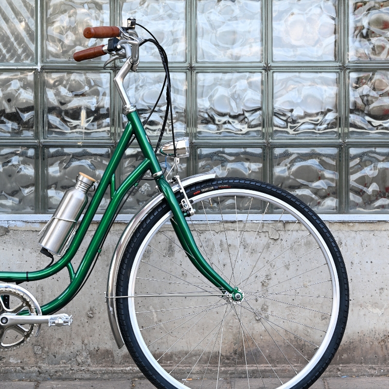 Bicicleta eléctrica Berlin 3 Plus British Green
